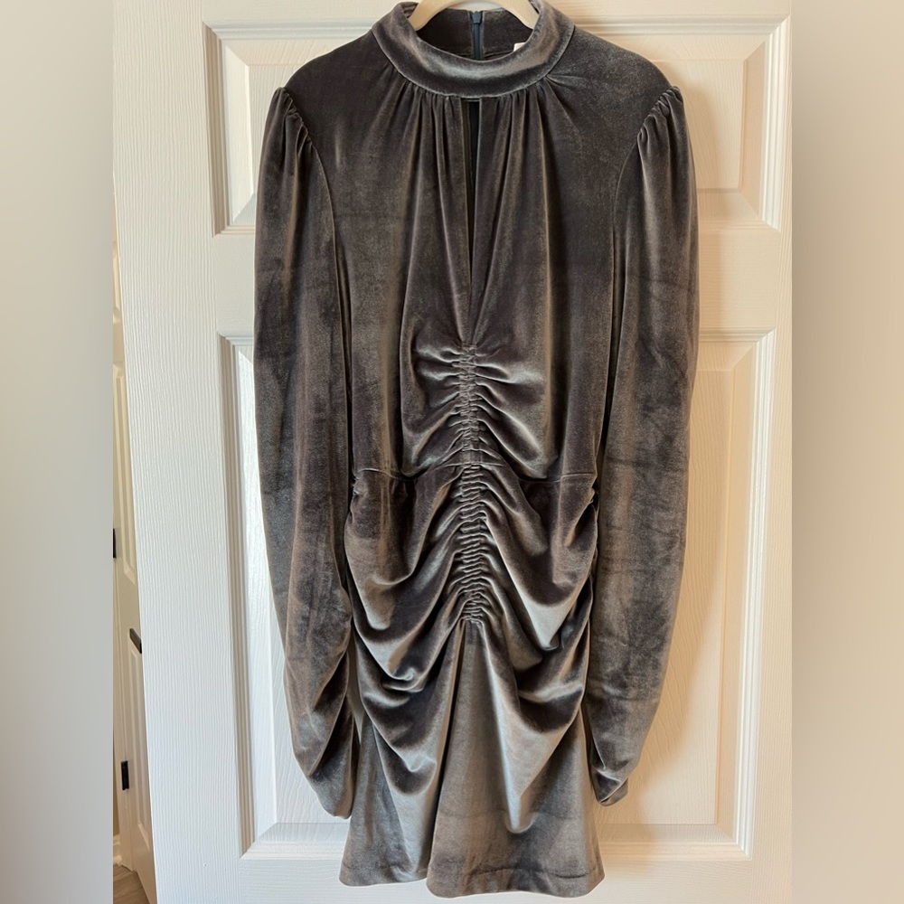 Sea NY Women’s Delphine Dress, Gray color, Sample Size S/4